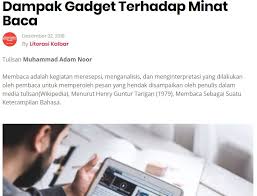 Pin Oleh Literasi Kalbar Di Opini Literasi Literasi Tulisan Membaca