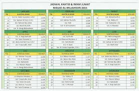 Check spelling or type a new query. Jadwal Khatib Imam Sholat Jumat Masjid Al Mujahidin