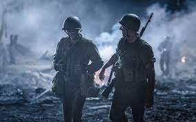 Andrew Garfield And Luke Bracey In Hacksaw Ridge 2016 Hacksaw Ridge Luke Bracey Hacksaw Ridge Movie