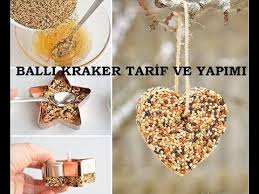 Muhabbet Kusuna Balli Kraker Tarifi Ve Yapimi Vlog Kus Yemi Kus Kus Yemlikleri