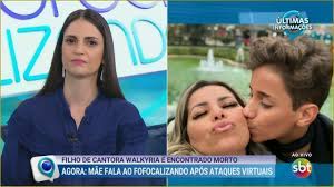 Pelo instagram, a artista fez um alerta e revelou a causa da morte do garoto: Eimpfk Criixdm