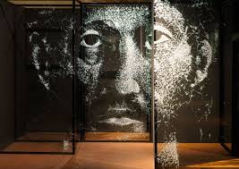 Shattering Expectations: Broken Glass Portraits by Simon Berger | Daily  design inspiration for creatives | Inspiration Grid