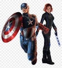 2000 x 2000 jpeg 307kb. Captain America Black Widow Png Captain America With Shield Comic Clipart 16983 Pikpng