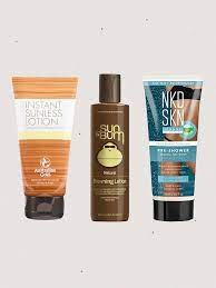 The 12 Drugstore Self Tanners For A Bronze Glow Sans Uv Damage Self Tanners Best Drugstore Self Tanner Self Tanning Lotions