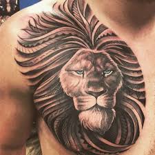 The lion is the king of the jungle, the ruler of all beasts. Photo Anthony Zettel Gets A Sick New Lion Tattoo Pride Of Detroit