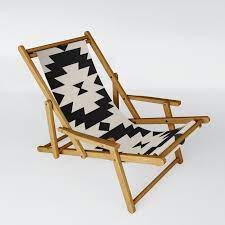 southwestern minimalism black sling chair sling chair chair outdoor floor cushions