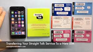 When someone buys a sim card it comes with a subscription for the person who created the account. Transferring Your Existing Straight Talk Service To A New Straight Talk Phone Or Sim Smartphonematters