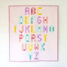Download our free patchwork alphabet quilt pattern by julianna gasiorowska. Alphabet Quilt Blocks Ribbon Letter Edition Patch Dot