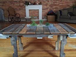 You need to build a plan and consider the height and length of the table, then use a. Diy Rustic Pallet Unique Coffee Table