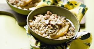 Crumbles De Coings Et Poires Au Sarrasin Coing Bien Manger Poire