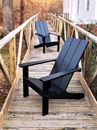 Adirondack Chair Modern Style Made From Poly Lumber Modern Adirondack Modern Adirondack Chair Adirondack Chairs Diy