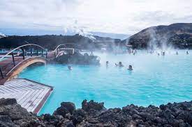 Голубая лагуна геотермальный бассейн в исландии