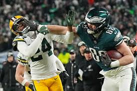 Packers vs Eagles photos from NFC wild-card playoff game