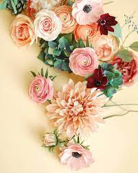 The Beginning Of My New Paper Christmas Decorrations Paperflowers Paperflowerart Eucalyptus Seedeucalyptus Sn Paper Flowers Paper Flower Art Faux Flowers