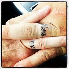 11 Ring Tattoos For Couples In Love Marriage Ring Tattoos Tattoo Wedding Rings Ring Tattoos