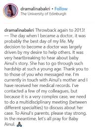 Kata nurul islam memiliki pengertian, definisi, maksud atau makna cahaya islam, bisa digunakan untuk nama bayi. Ibu Gembira Dr Amalina Cari Jalan Bantu Ainul Laporan Dihantar Untuk Diteliti Pakar Di Uk Pa Ma