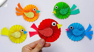 Diy Paper Toys Easy Paper Birds Diy Paper Crafts In 2020 Bird Paper Craft Paper Birds Diy Paper Crafts Origami