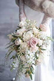 Jul 15, 2020 · let the natural elements of spring, like white flowers and fresh greenery, set the scene for your wedding day. Blush Pink And White Wedding Bouquet Emmalovesweddings