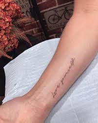 The wrist is one of the most popular positions for a tattoo, with good reason. Love Thyself Tattoo Designs Love Tattoos That Will Remind You To Take Care Of