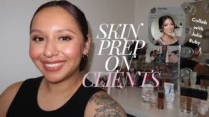Skin Prep for my makeup clients