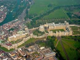 winsor castle from the air