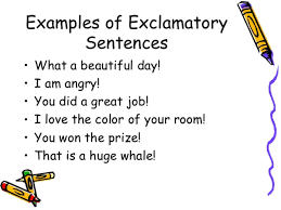 You may have question about subject of exclamatory sentence. Exclamatory Sentence Definition And Examples Eslbuzz Learning English