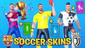 Agnelli, paymaster of cristiano ronaldo, is also head of the european clubs. New Fortnite Soccer Skins Messi Ronaldo Barcelona Real Madrid Juventus More Youtube