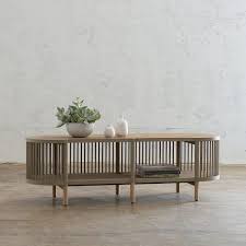 Living room floor standing : Pre Order Silas Open Slatted Tv Entertainment Unit Maya Grey Living By Design