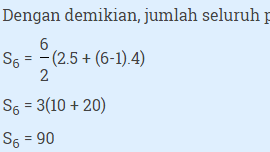 Tolong ya kak , nanti aku follow lho kak^_^. Contoh Soal Barisan Dan Deret Aritmatika Beserta Pembahasannya