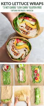 Keto Lettuce Wraps Low Carb Wraps Gluten Free Lunch Food