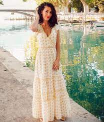 Womens plus size 3/4 sleeve loose long maxi dress printed party evening dresses. Naf Naf Paris Beaucoup Trop Fan Du Look De Fille A Paillette Avec Notre Robe Longue En Coton Tellement Boheme Chic Nafnaf Mood Maxidress Robelongue Ootd Facebook