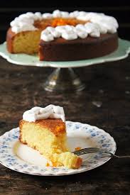 Almond And Orange Pan Corn Flour Cake With Cardamom Coconut Cream Gluten Free Veggie Desserts Blog Cake Flour Dessert Recipes Gluten Free Cakes