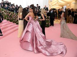 Indian Icon Deepika Padukone Looked Straight From The Heavens At The Met Gala Gala Gowns Met Gala Looks Strapless Dress Formal