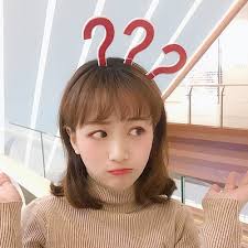 Câu hỏi sáng tạo hài hước headband nữ dễ thương du lịch tự hẹn giờ phụ