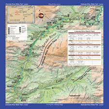 Colorado River Fishing Map State Bridge To Dotsero Map
