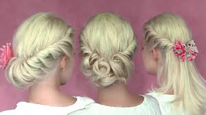 Anyway, get them by spraying a smoothing product (hairstylist nathaniel hawkins is loving living proof no frizz straight making no frizz styling spray for fine to medium hair right now) over. Romantic Updo Hairstyles For Medium Long Hair Hair Tutorial Your Fairy Godmother