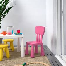 Mammut Children S Chair Indoor Outdoor Pink Ikea Ikea Kids Stuhle Fur Kinder Drinnen
