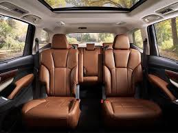 10 Suvs With Second Row Captain S Chairs Autobytel Com 3rd Row Suv Subaru Suv Subaru