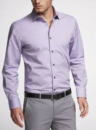 6 Tips For Matching Pants With A Dress Shirt Purple Shirt Outfits Lavender Dress Shirt Shirt Outfit Men