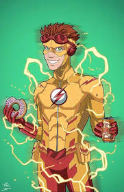 Dc Kid Flash Wally West Kid Flash Superhero Comic Dc Comics Superheroes