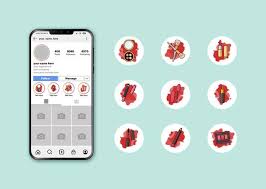 A set of gold template instagram can be used in every area you want. Premium Vector Instagram Highlight Cover Icon Set With Makeup Kit Logos