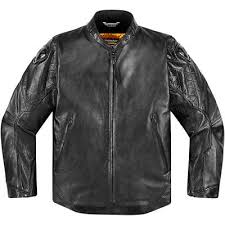 2018 Icon 1000 Retrograde Attack Fit Leather Motorcycle Jacket Pick Size Ebay