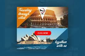 See more ideas about travel, banner template, banner sizes. 15 Free Travel Banners Collection In Psd Free Psd Templates