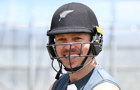 Milne milestone! @adammilne20 plays his 50th ODI today. Adam was presented  with his tankard by bowling coach Jacob Oram 🤝 #SLvNZ #CricketNation  #Cricket