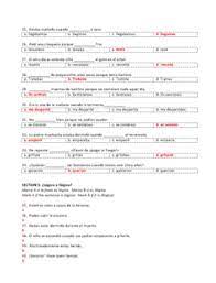 Write the appropriate word for each definition. Examen Capitulo 5a Realidades 2 By Sqd S Handouts And Lessons Tpt