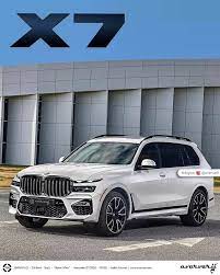 The bmw x7 is getting a facelift soon, and today is our first look at what bmw's biggest crossover will look like with the changes. Bmw X7 Facelift Gets Rendered With New Headlights Design