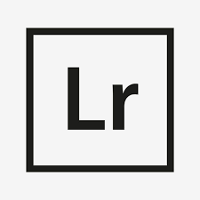 Adobe Lightroom Logo Black And White Adobe Lightroom Icon Logo In 2020 Adobe Lightroom Lightroom Logo Templates