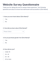 Get an impulse for new chanllenges and goals in the fast food evaluation questionnaire template. Great Place To Work Questionnaire