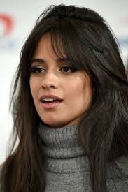 Camilla Cabello In 2020 Cabello Hair Hairstyles With Bangs Long Hair With Bangs