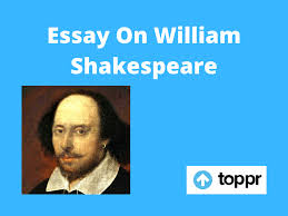 Essay on William Shakespeare in English for Students | 500 Words Essay